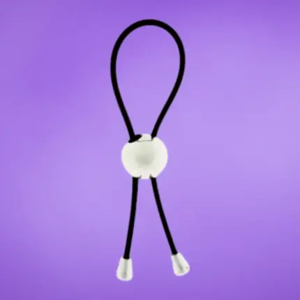 Toyjoy Power X - Állítható péniszgyűrű (fekete)