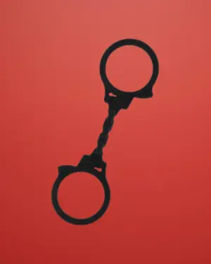 Toyjoy - Szilikon bilincs (fekete)