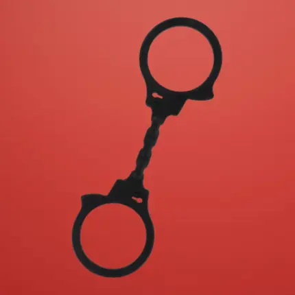 Toyjoy - Szilikon bilincs (fekete)