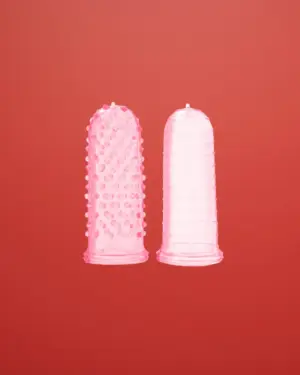 Toyjoy Sexy Tickler - Ujjra húzható csiklóizgató (pink)