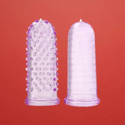 Toyjoy Sexy Tickler - Ujjra húzható csiklóizgató (lila)