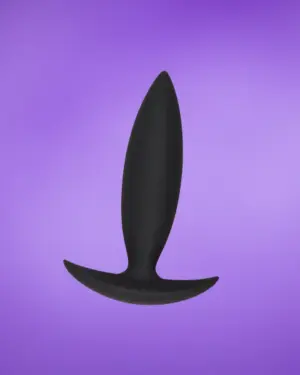 Anal Play Bubble - Análplug (fekete) S