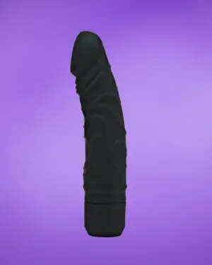 Get Real Classic - Élethű, szilikon vibrátor (fekete)