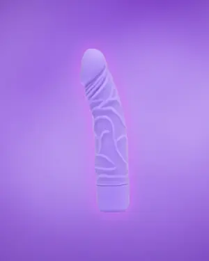 Get Real Classic - Élethű,szilikon vibrátor (lila)