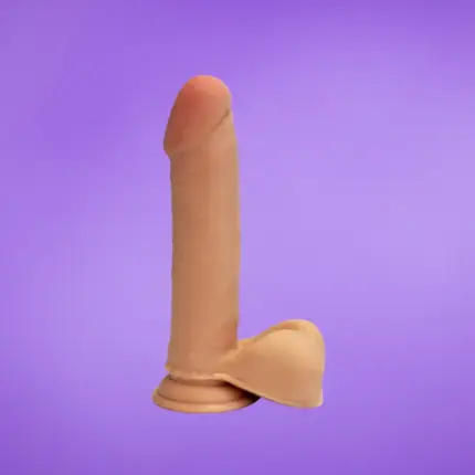 Get Real Dual Density - Élethű dildó herékkel (20cm)