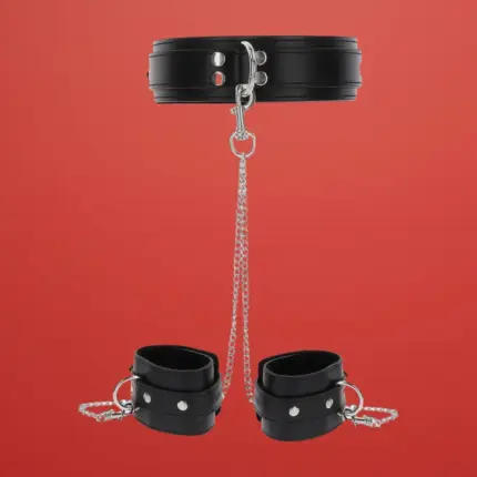 Taboom - Nyakörv bilinccsel (fekete)