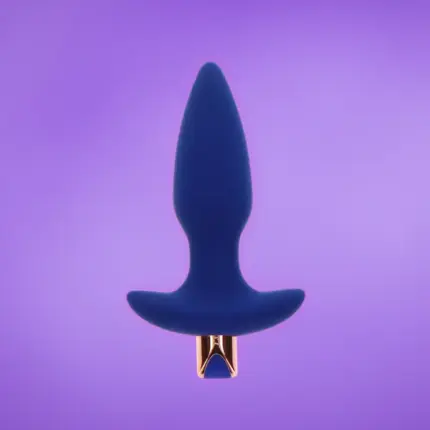 Toyjoy the Sparkle - Rezgős análdugó (kék)