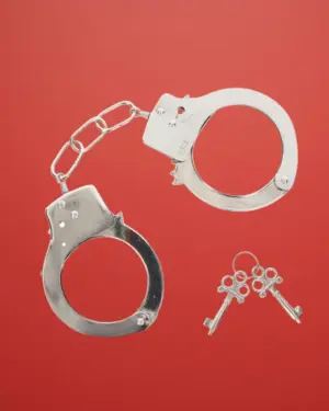 ToyJoy Handcuffs - Fém bilincs (ezüst)