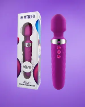 Alive Be Wanded - Akkus masszírozó (lila)