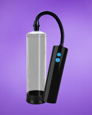 Boost Pumps PSX05 - Távirányítós akkus péniszpumpa (áttetsző)