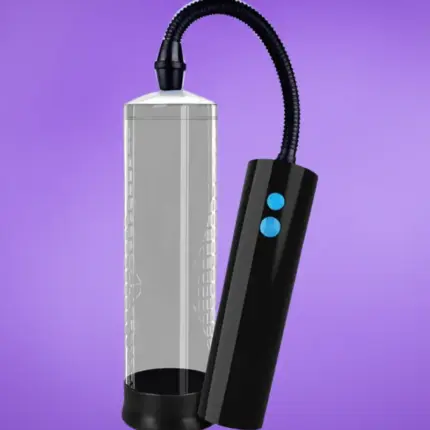 Boost Pumps PSX05 - Távirányítós akkus péniszpumpa (áttetsző)