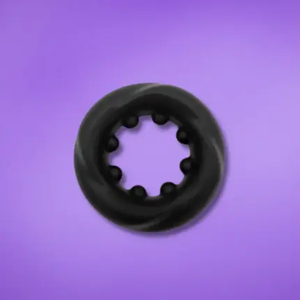 Beast Rings 27 mm - Péniszgyűrű (fekete)