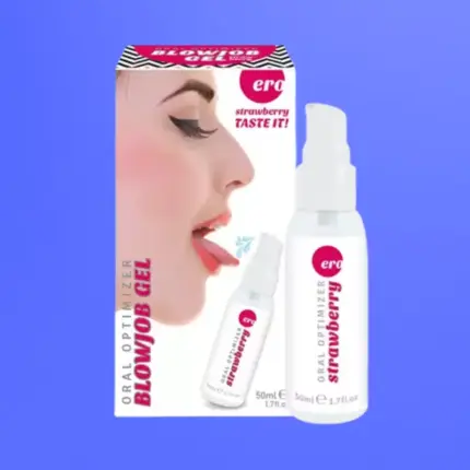 Blowjob Gel - Orál síkosító gél (eper) - 50ml