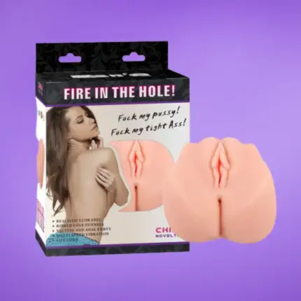 Chisa Fire in The Hole - Maszturbátor vibrációval