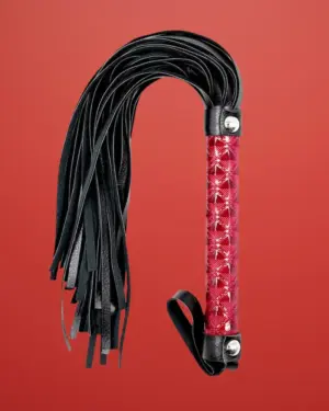 Diamond Line - Korbács gyémánt mintás markolattal