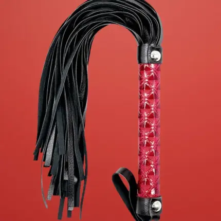 Diamond Line - Korbács gyémánt mintás markolattal