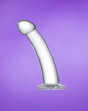 Glazed - Hajlított dildó (18cm)