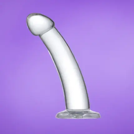 Glazed - Hajlított dildó (18cm)