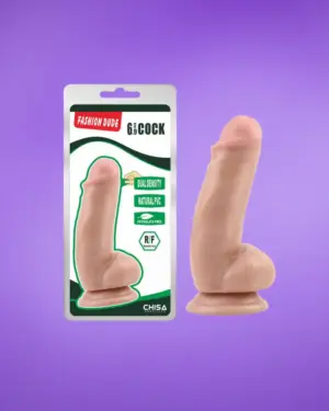 Fashion Dude 6,9" - Élethű dildó (natúr) - 17,5cm