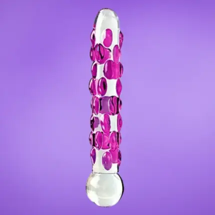 Icicles No. 7 - Gyöngyös üveg dildó