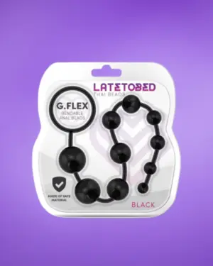 Latetobed Thai beads - Análgyöngy (fekete)