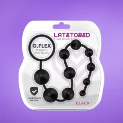 Latetobed Thai beads - Análgyöngy (fekete)