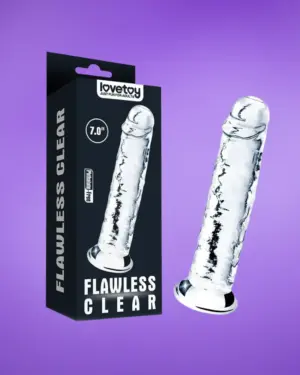 Lovetoy - Zselés dildó (18cm)