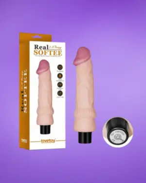 Lovetoy Real - "Real Softie" - Élethű vibrátor (19 cm)