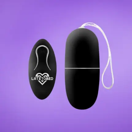 Latetobed Ecoblack - Vibrációs tojás (fekete)