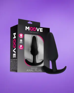 Moove Intoyou - Análtágító horog (fekete)