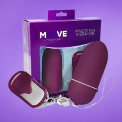Moove Remote Egg - Vibrációs tojás (sötét lila)