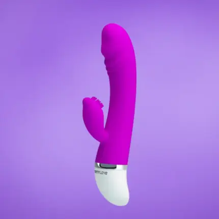 Pretty Love David - Csiklóizgatós vibrátor (lila)