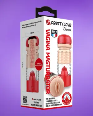 Pretty Love Emily - Vibrációs maszturbátor (piros)