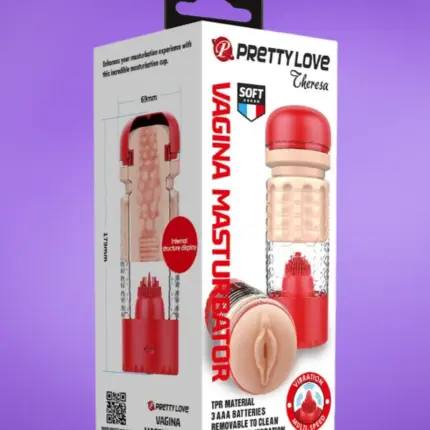 Pretty Love Emily - Vibrációs maszturbátor (piros)