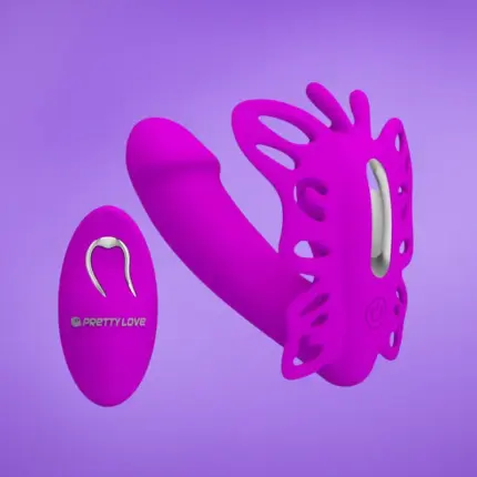 Pretty Love Katherine - Akkus,távirányítós,vibrációs pillangó bugyi