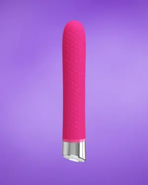 Pretty Love Reginald - Szilikonos,bordázott rúdvibrátor (pink)