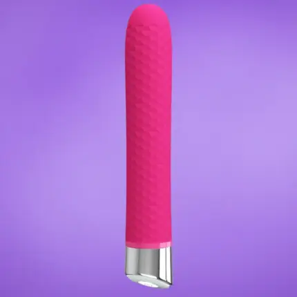 Pretty Love Reginald - Szilikonos,bordázott rúdvibrátor (pink)