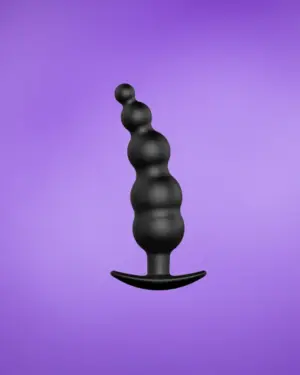 Pretty Love Special - Golyós análdugó (fekete)