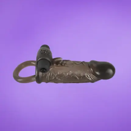 Rebel Slim - Vibrációs péniszköpeny (16cm)