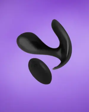 Tardenoche Sensa - Távirányítós análplug (fekete)