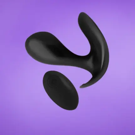 Tardenoche Sensa - Távirányítós análplug (fekete)