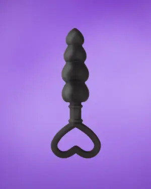 Tardenoche Cuore - Anádugó szív alakú fogóval (fekete)