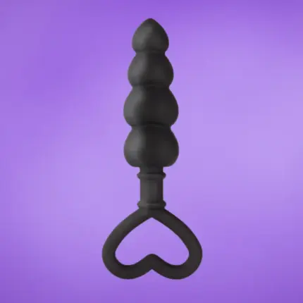 Tardenoche Cuore - Anádugó szív alakú fogóval (fekete)