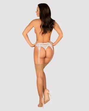 Obsessive Bianelle - Fehér harisnyakötő - Image 2