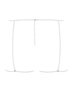 Obsessive Bijou 905 - Ékszer testhám alsó (ezüst) - S-L - Image 3