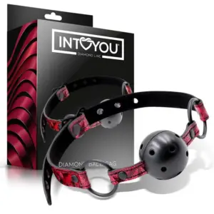 Diamond Line - Golyós szálypecek gyémánt mintázattal (piros) - Image 4