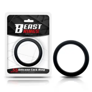 Beast Rings 55 mm - Péniszgyűrű (fekete) - Image 4