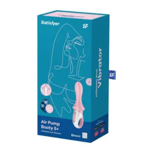 Satisfyer Air Pump Booty 5 - Okos, akkus pumpálható anál vibrátor (pink) - Image 3