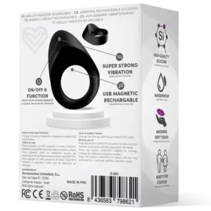 Latetobed Picker - Akkus péniszgyűrű (fekete) - Image 3