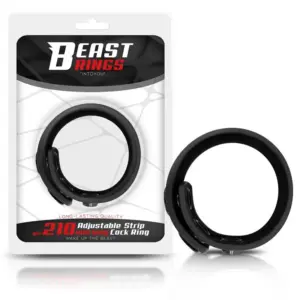 Beast Rings 15-21cm - Állítható péniszgyűrű (fekete) - Image 2